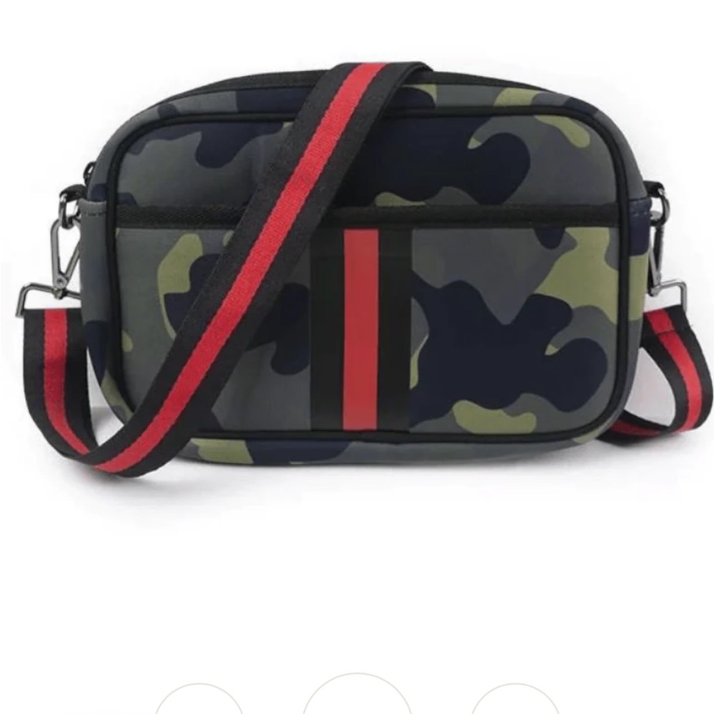 Threaded Pear Sporty Camouflage Crossbody